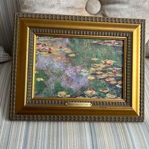 Gold Framed Impressionist Art Painting